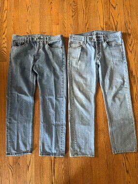 LEVI's 505's - 2 pair 33 x 30; Men's